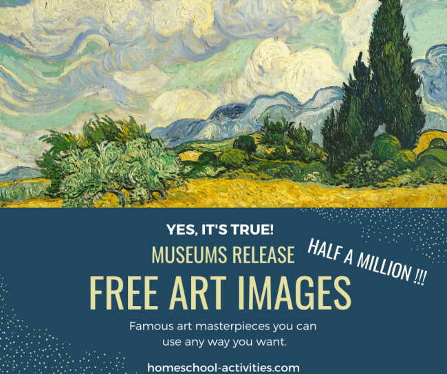 Half a million free images by famous artists are now available to use as you like