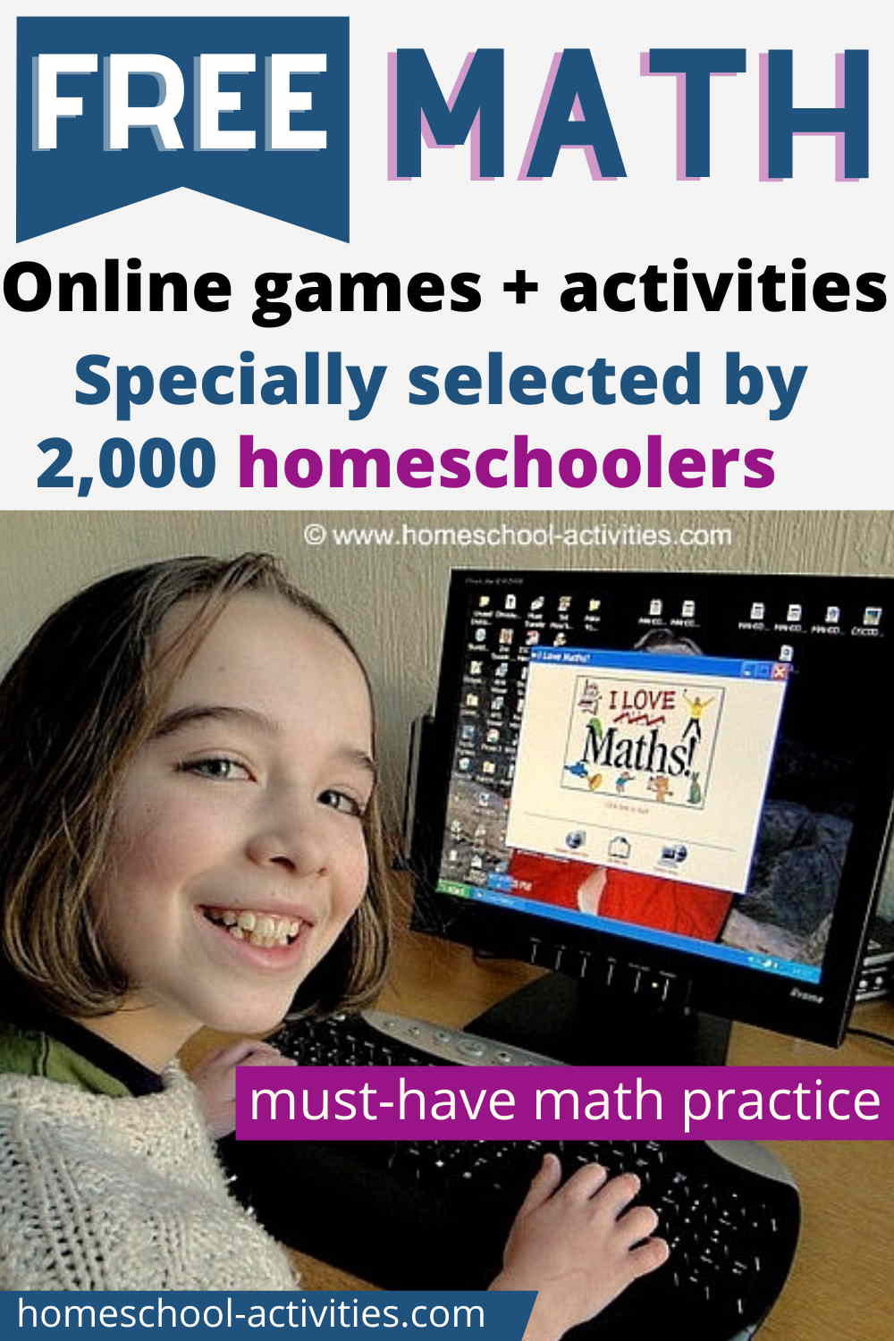 Free math games and activities for kids