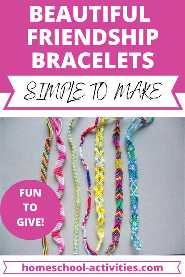 How to make friendship bracelets tutorial