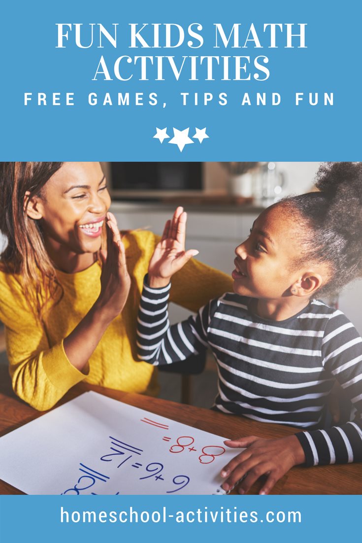 fun kids math activities and games