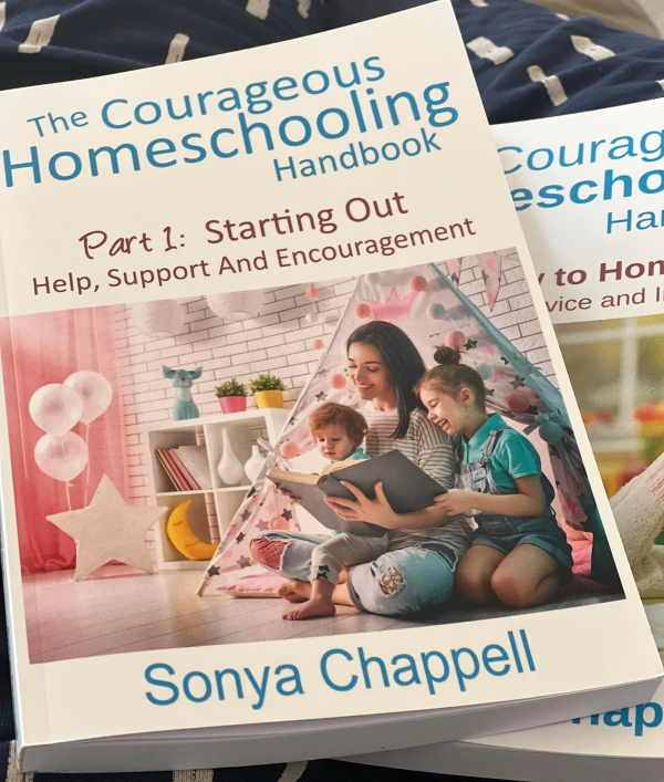 The Courageous Homeschooling Handbook with 50 4-5 star Amazon reviews shares advice from the largest group of homeschooling families ever collected together to help you homeschool successfully.