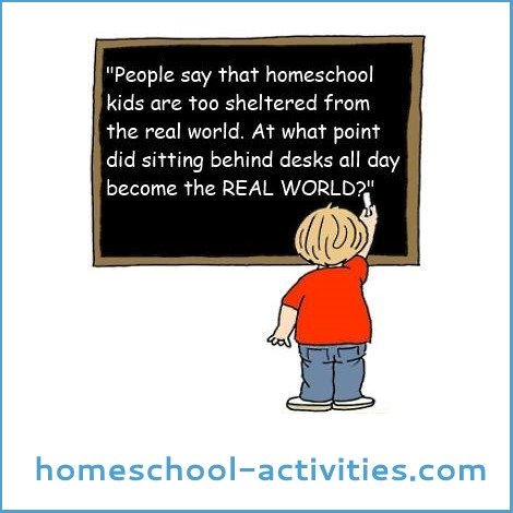homeschool and the real world