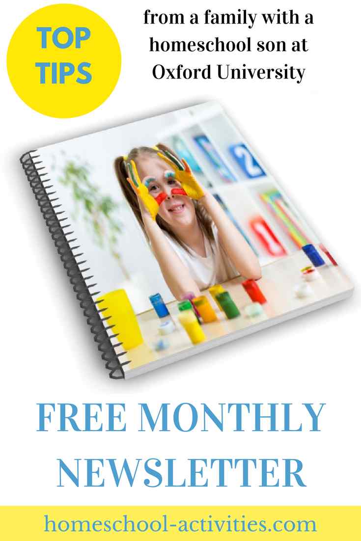 free homeschool newsletter