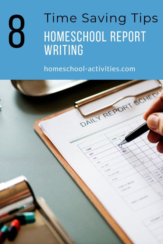 Homeschool report writing