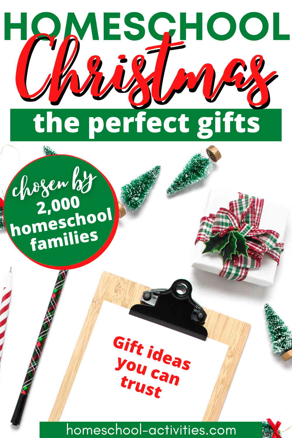 homeschool Christmas present ideas