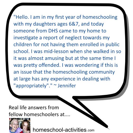 report of homeschooling negect