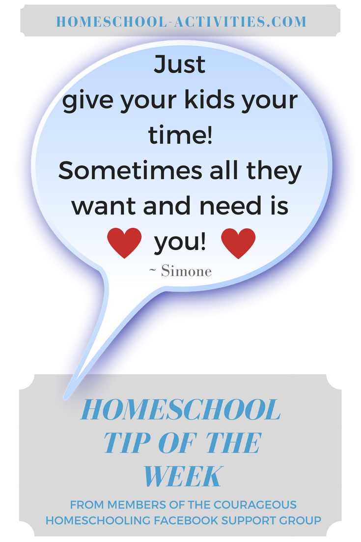 homeschooling tip for beginners