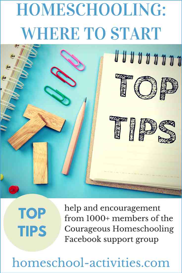 homeschooling top tips
