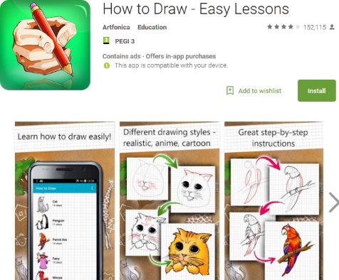 How to draw free app
