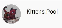 Kittens Pool child's youTube channel
