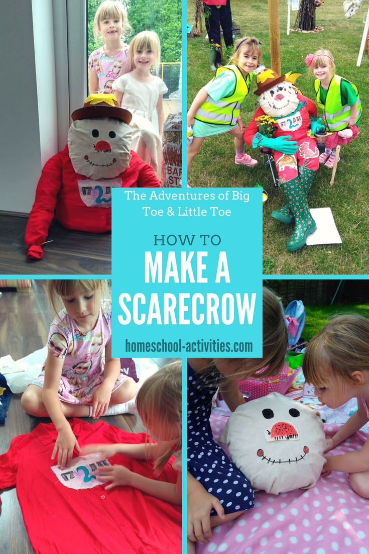 make a scarecrow