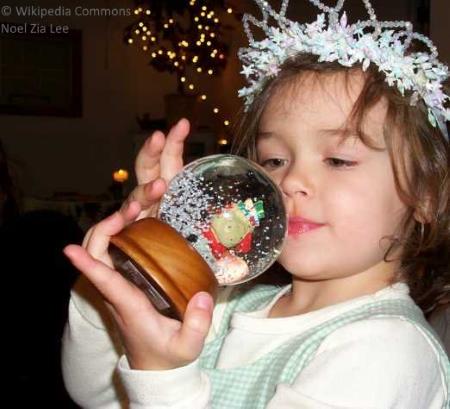 make a snow globe