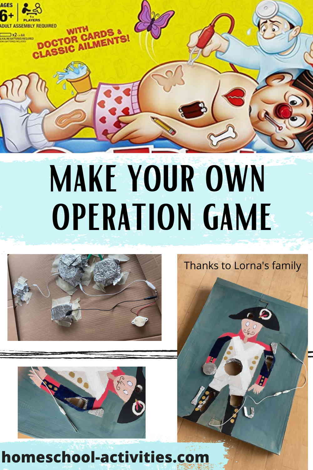 Classic Family Favorite Operation Game, Board Game for Kids Ages 6 and Up