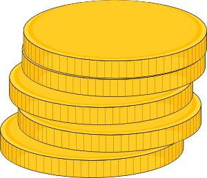 stack of coins