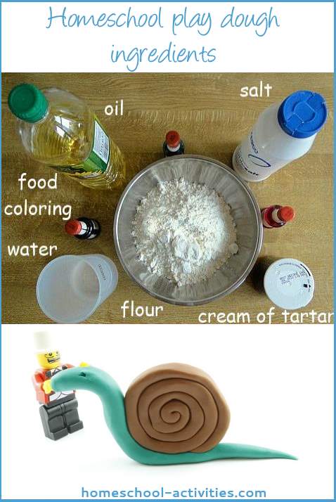 Play dough ingredients