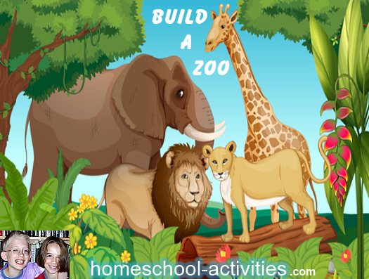 build a Zoo preschool activity