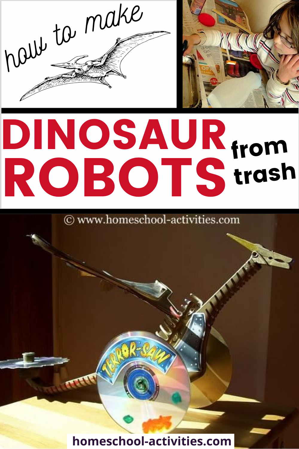 Build a dinosaur robot