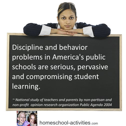 Facts about discipline and behavior problems in American public schools