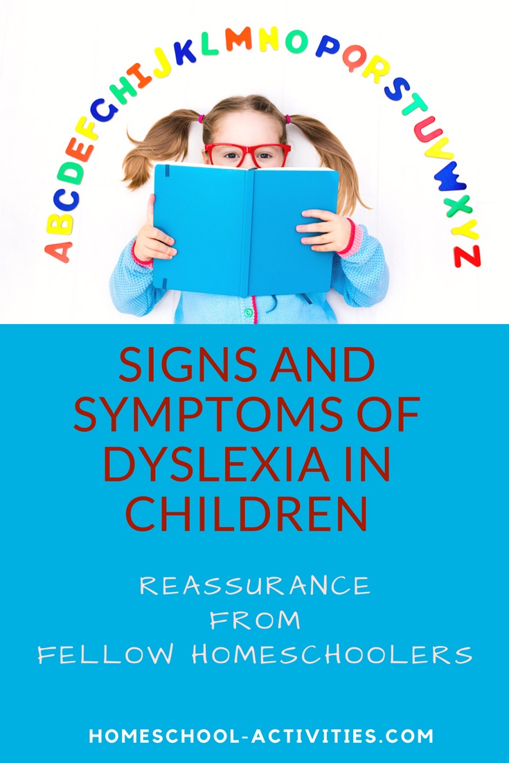 signs and symptoms of dyslexia