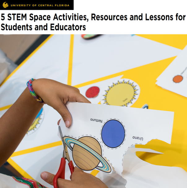 STEM space activities