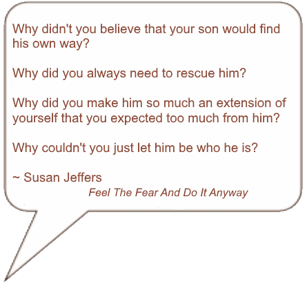 Quote from Susan Jeffers about trusting your child