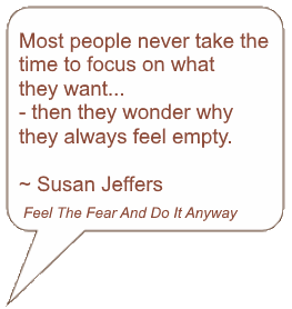 Susan Jeffers quote from Feel The Fear And Do It Anyway