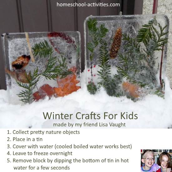 winter ice crafts